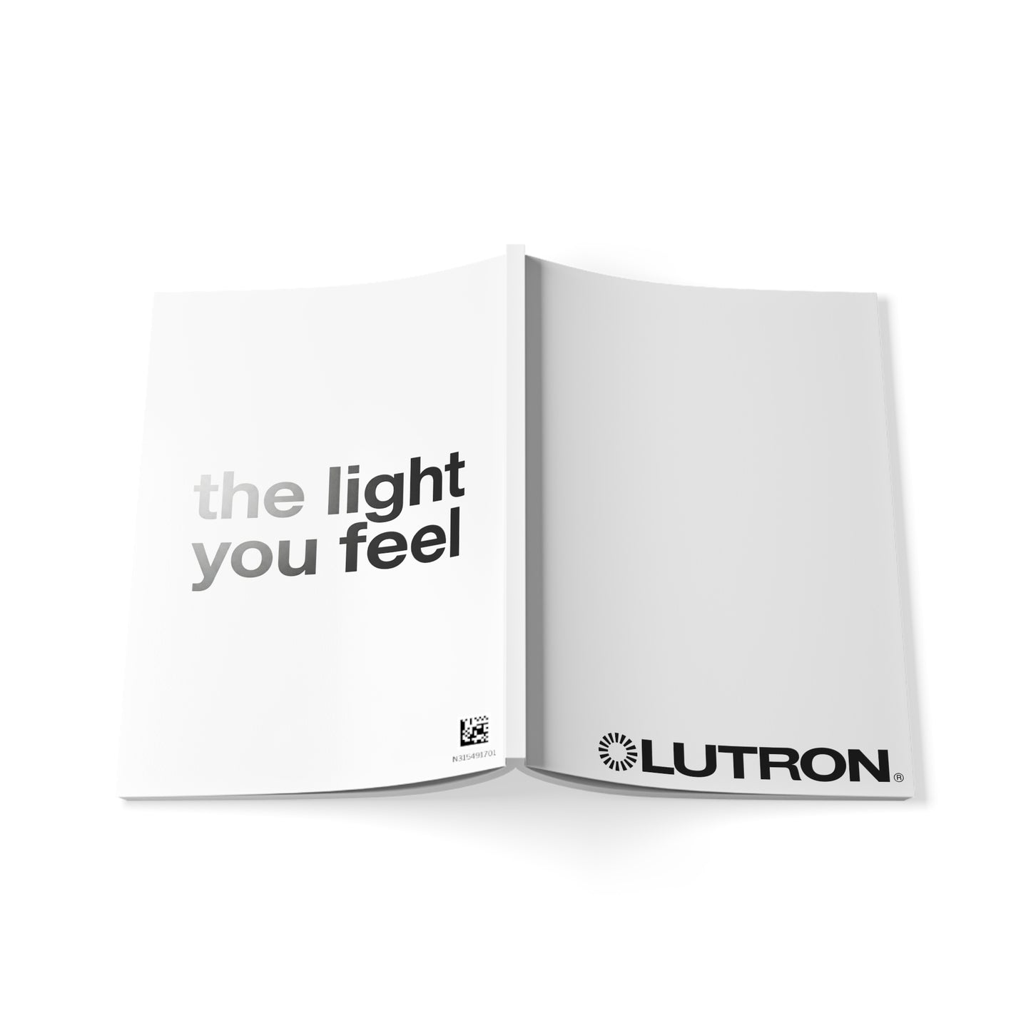 The Light You Feel - Lutron Softcover Notebook, A5