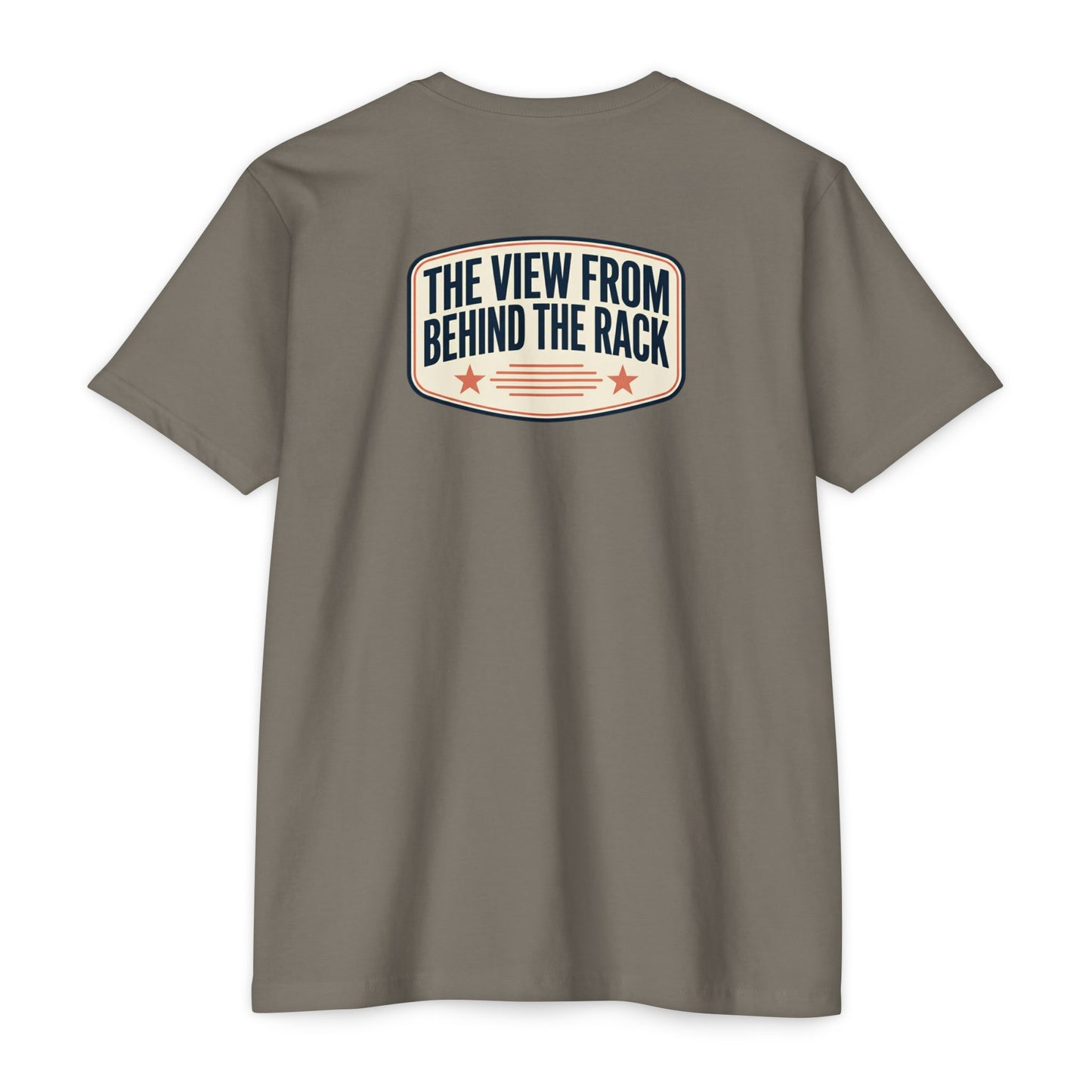 Behind The Rack T‑Shirt — Vintage Racing Crew Tee