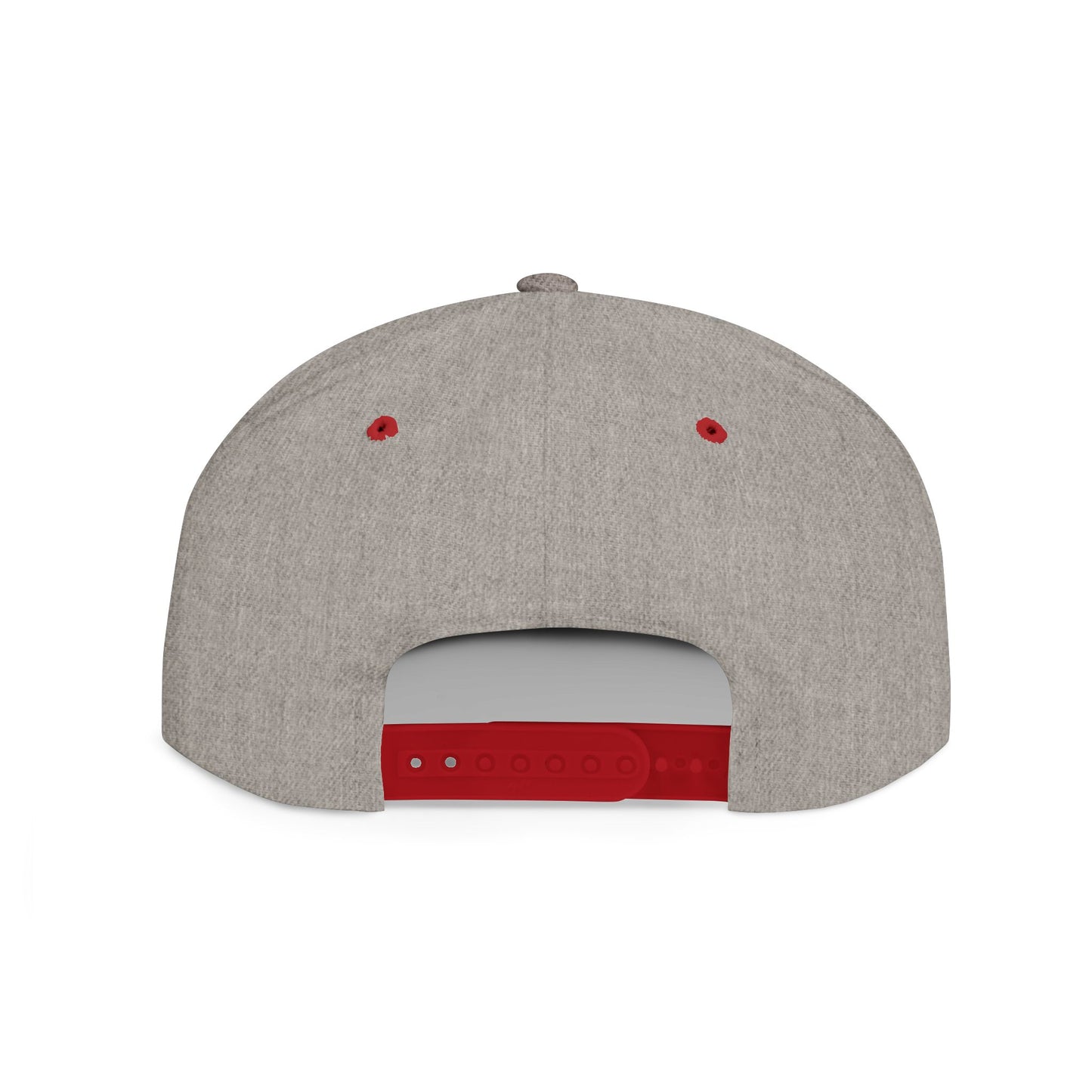 Rack Monkey Embroidered Logo Streetwear Cap -Flat Bill Snapback Hat