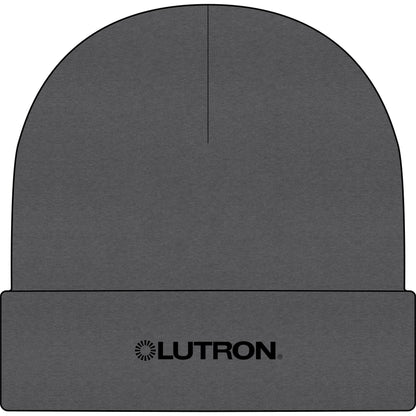 Lutron Logo Cuff Beanie — Branded Knit Winter Hat