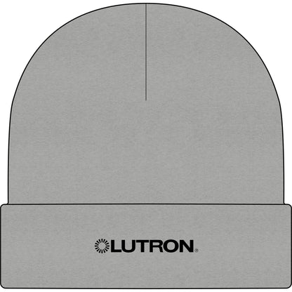 Lutron Logo Cuff Beanie — Branded Knit Winter Hat