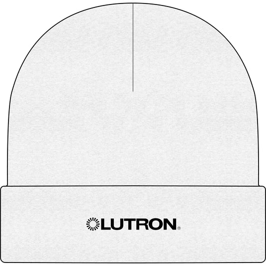 Lutron Logo Cuff Beanie — Branded Knit Winter Hat
