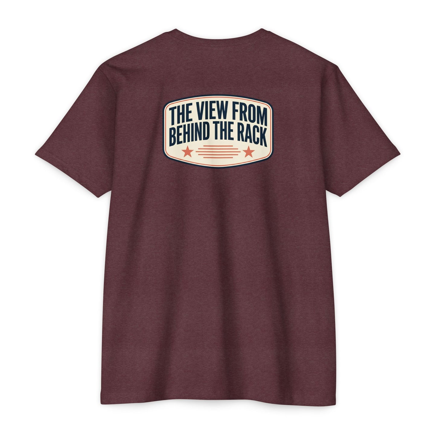 Behind The Rack T‑Shirt — Vintage Racing Crew Tee