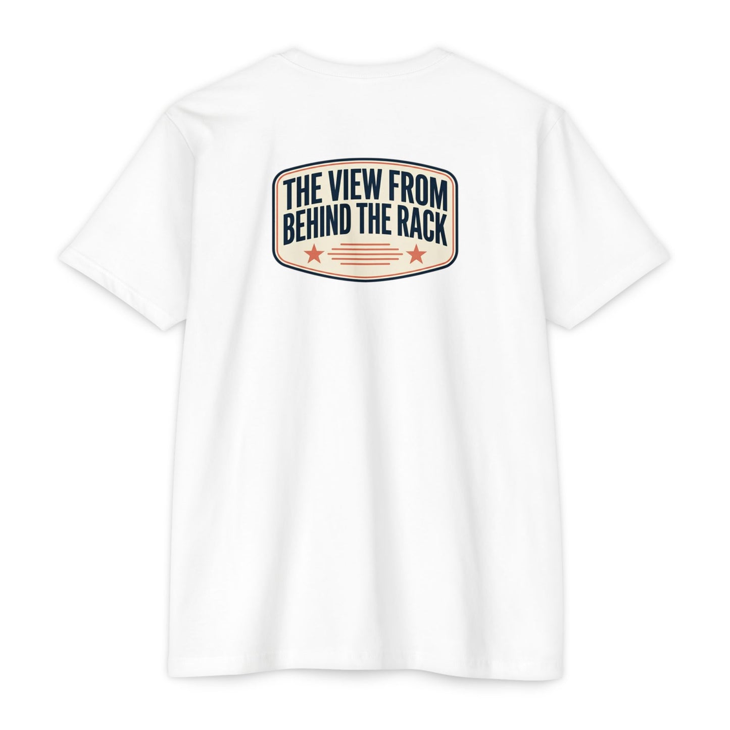 Behind The Rack T‑Shirt — Vintage Racing Crew Tee