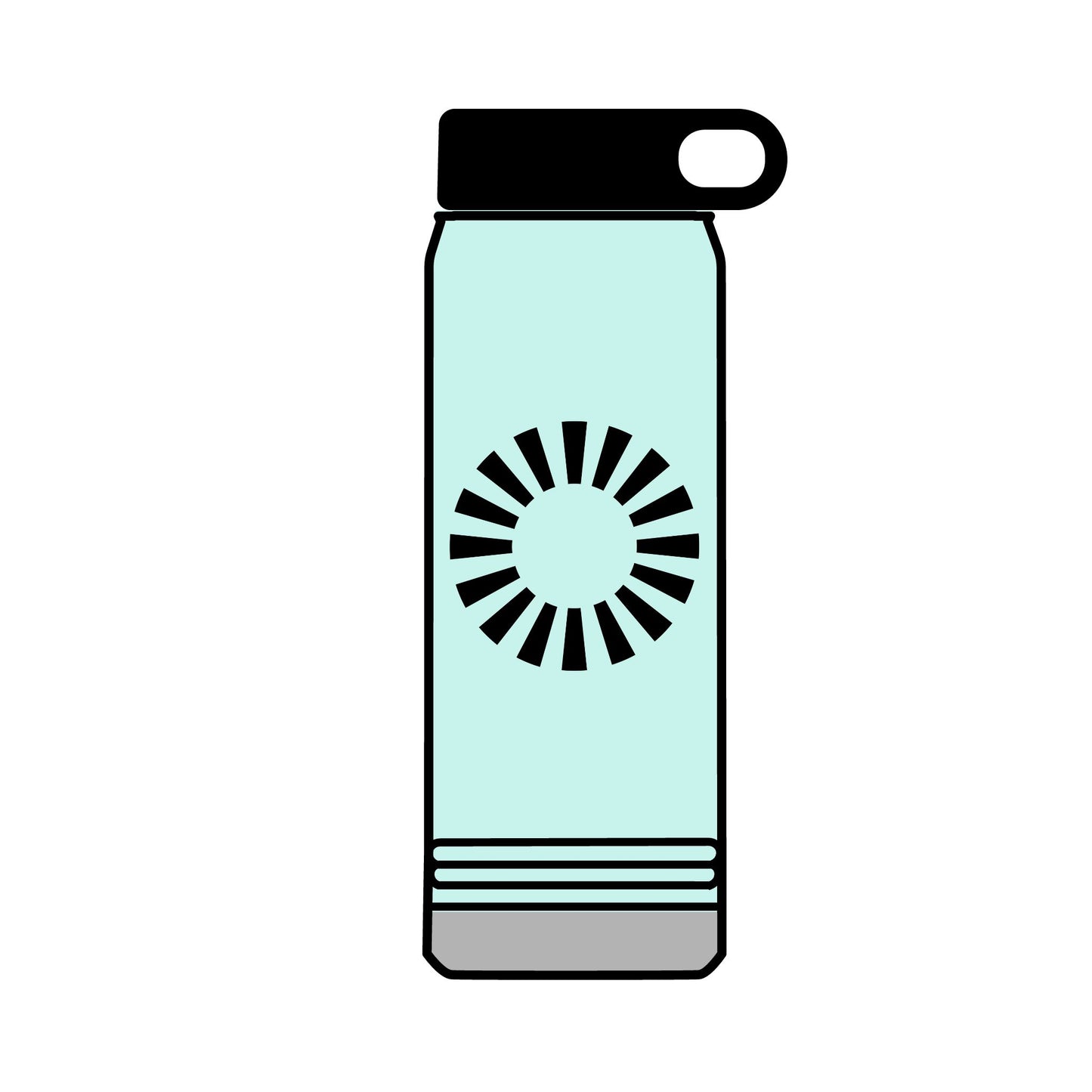 32oz Insulated Water Bottle — Lutron Logo Stainless Steel Tumbler