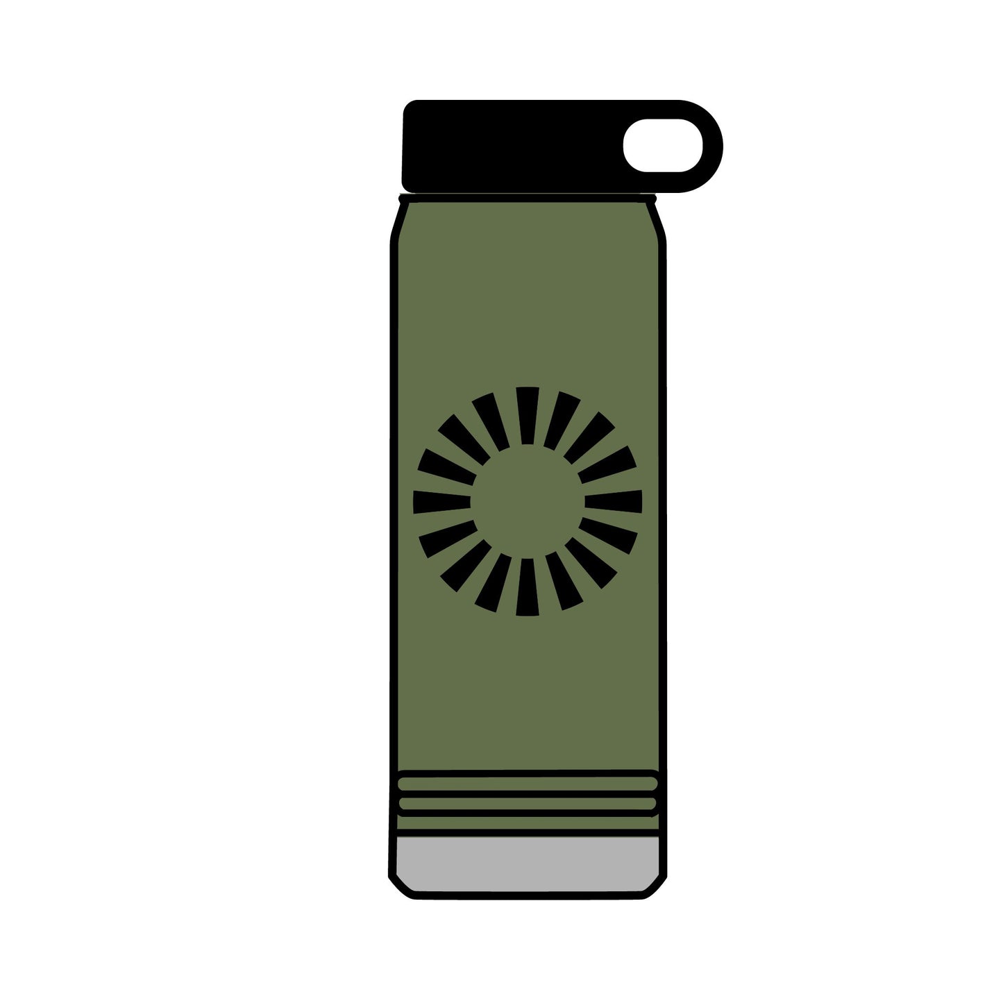 32oz Insulated Water Bottle — Lutron Logo Stainless Steel Tumbler