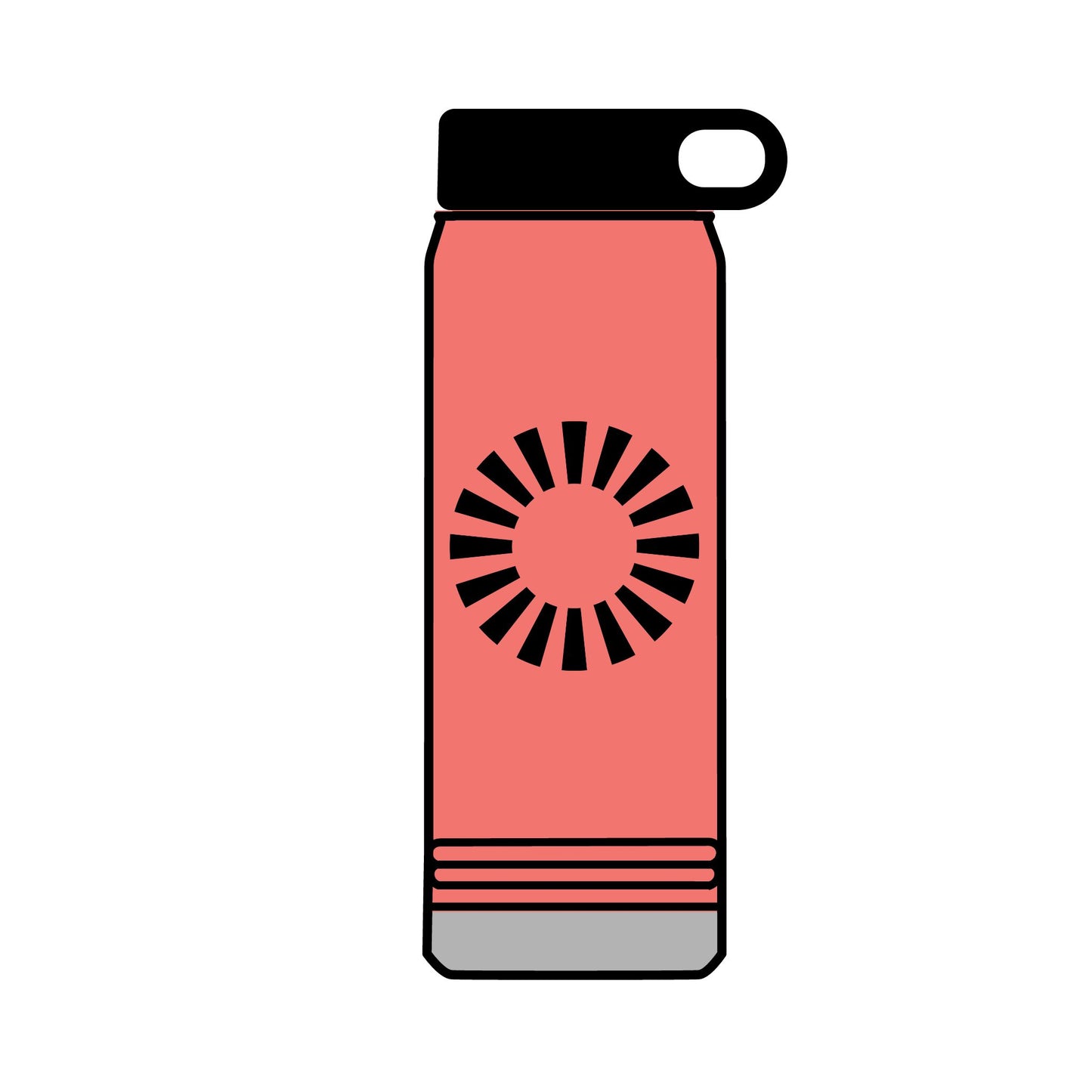 32oz Insulated Water Bottle — Lutron Logo Stainless Steel Tumbler
