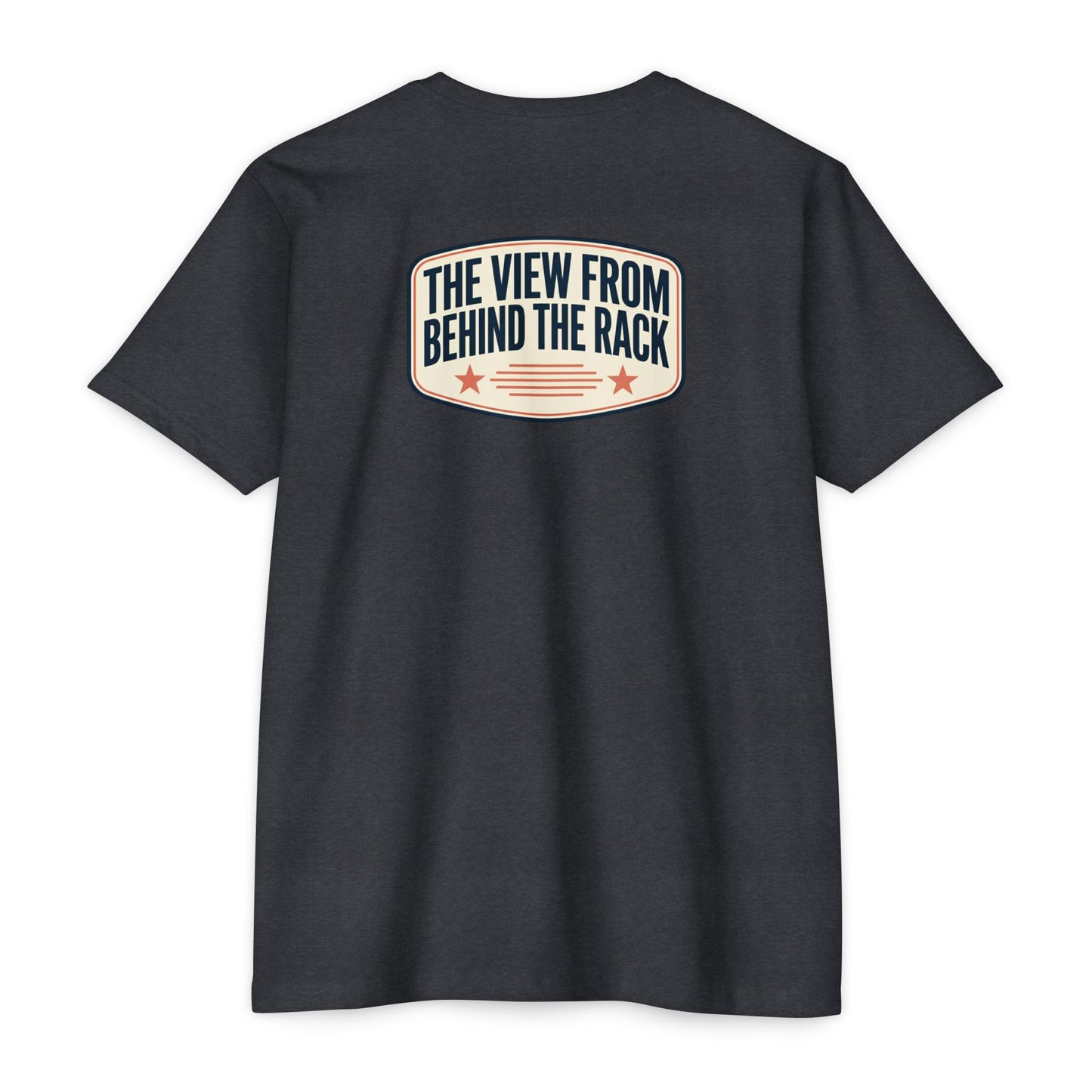 Behind The Rack T‑Shirt — Vintage Racing Crew Tee
