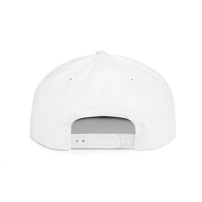 Rack Monkey Embroidered Logo Streetwear Cap -Flat Bill Snapback Hat