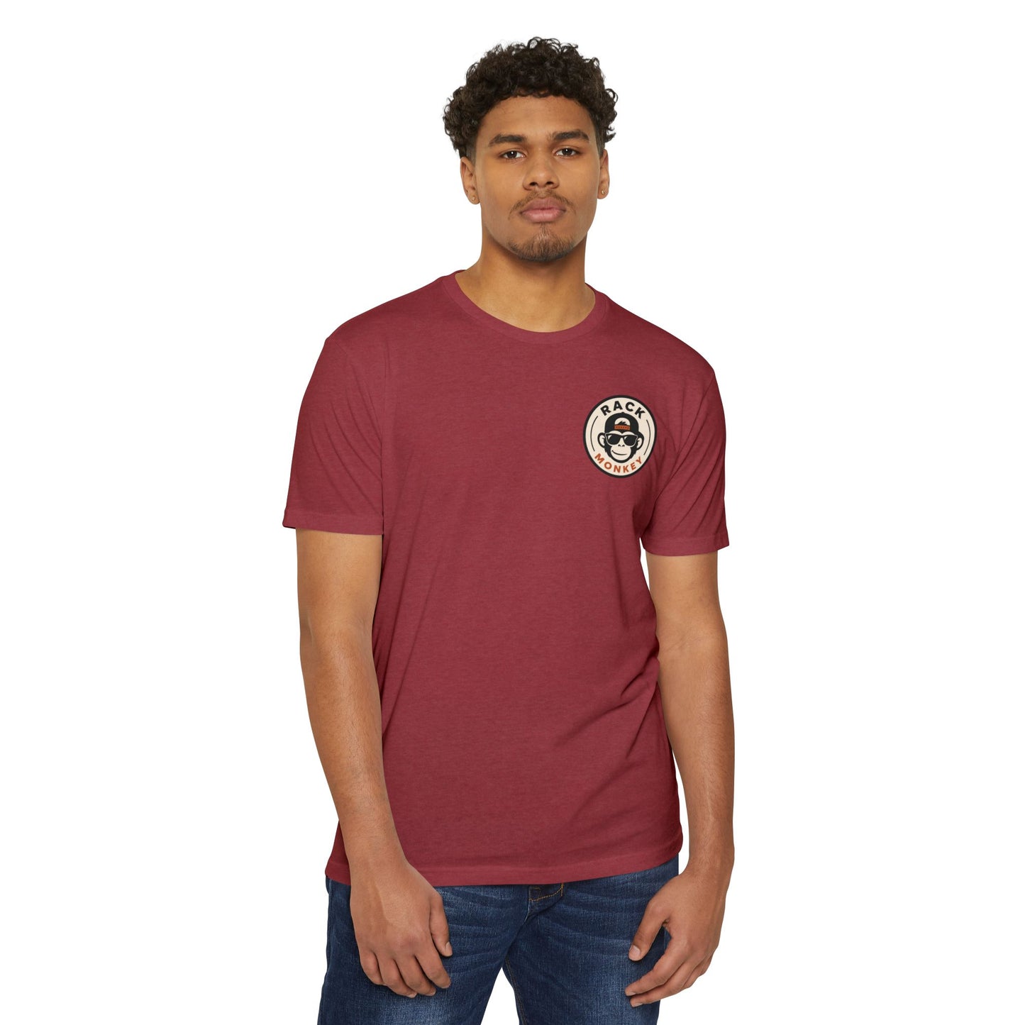 Behind The Rack T‑Shirt — Vintage Racing Crew Tee