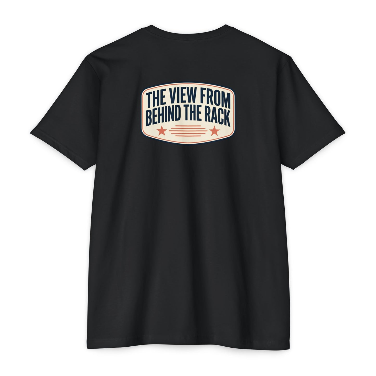 Behind The Rack T‑Shirt — Vintage Racing Crew Tee