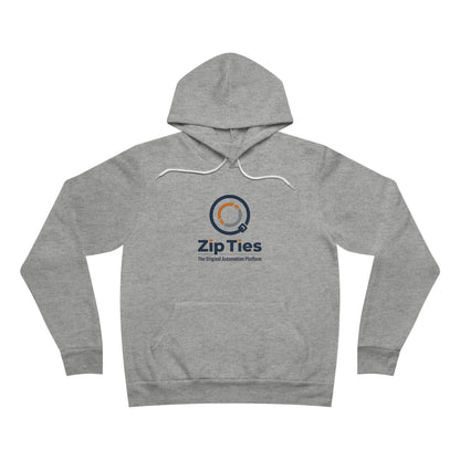 Zip Ties: The Original Automation Platform Fleece Pullover Hoodie