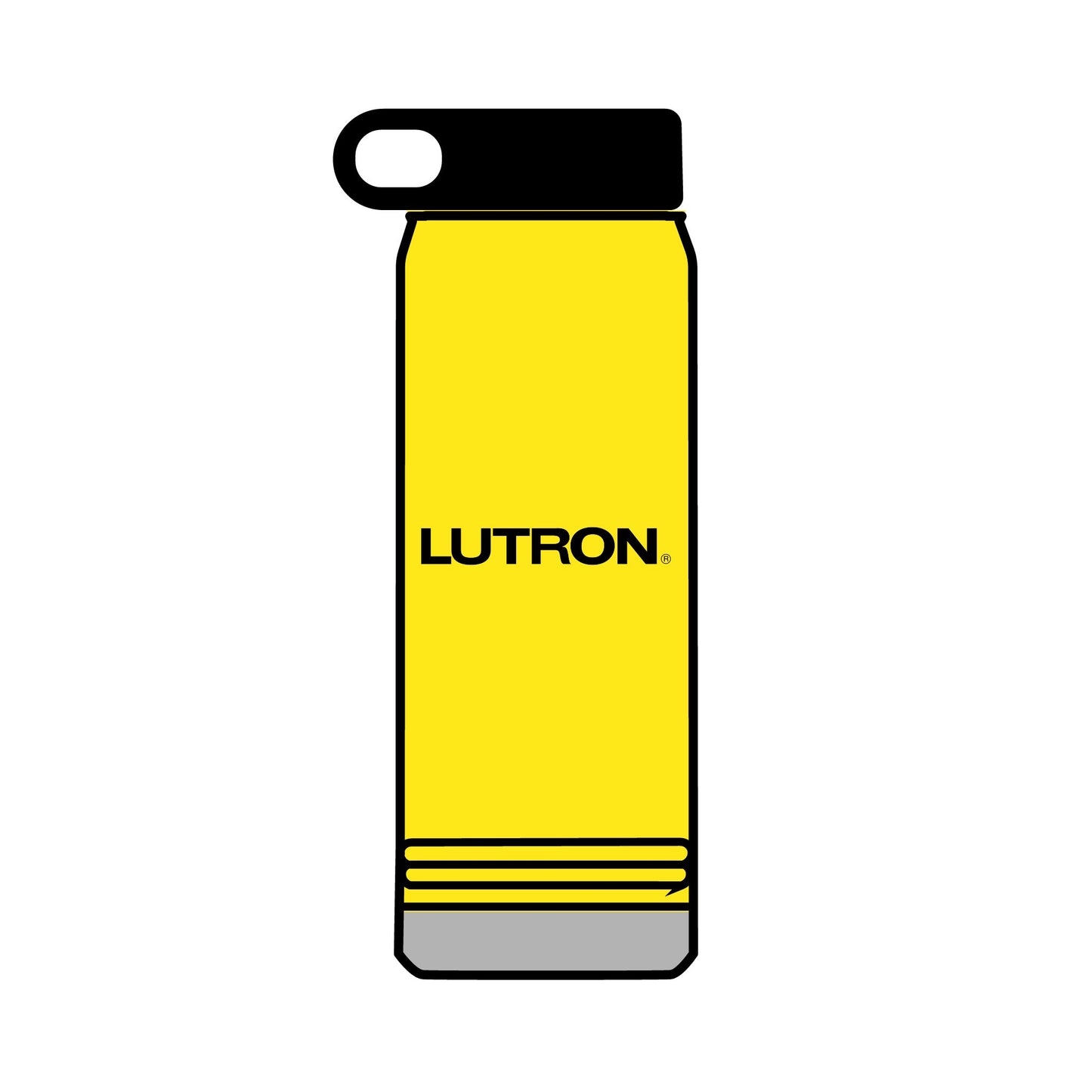 32oz Insulated Water Bottle — Lutron Logo Stainless Steel Tumbler
