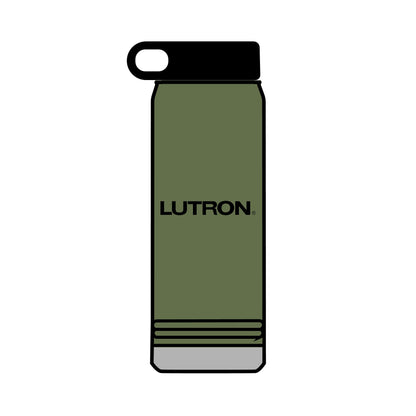 32oz Insulated Water Bottle — Lutron Logo Stainless Steel Tumbler