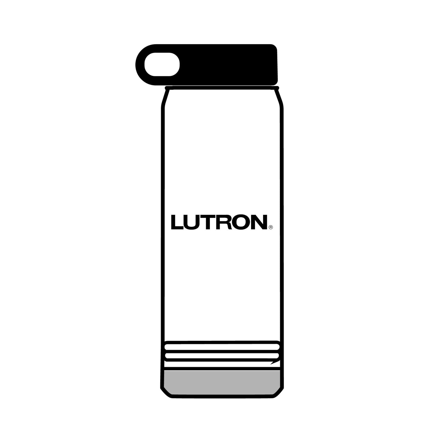 32oz Insulated Water Bottle — Lutron Logo Stainless Steel Tumbler
