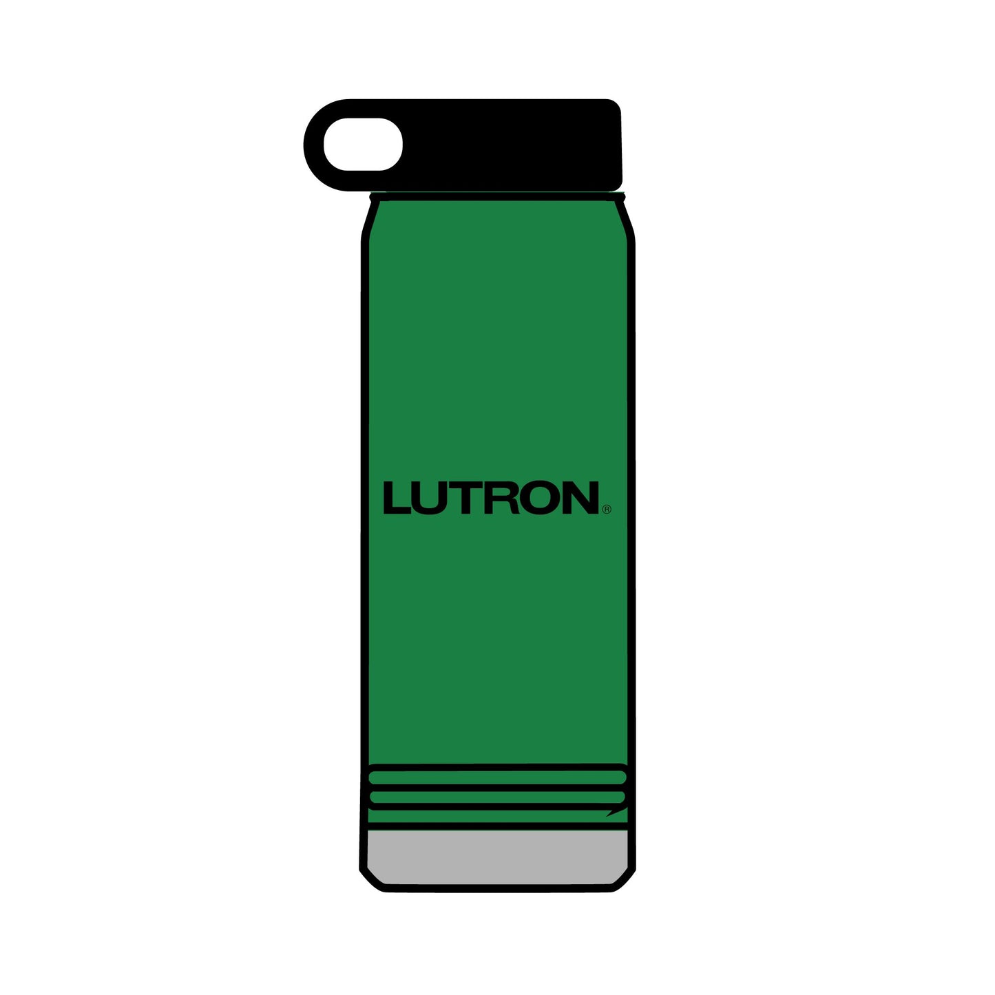 32oz Insulated Water Bottle — Lutron Logo Stainless Steel Tumbler