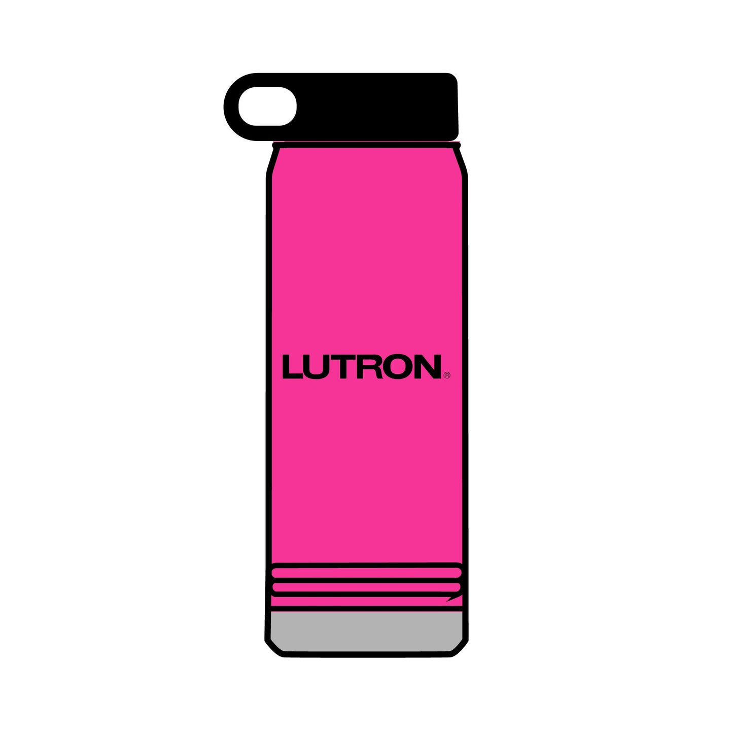 32oz Insulated Water Bottle — Lutron Logo Stainless Steel Tumbler