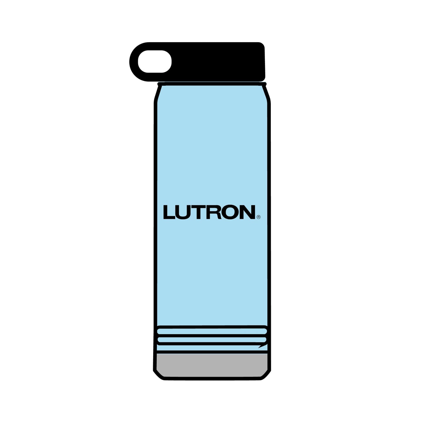 32oz Insulated Water Bottle — Lutron Logo Stainless Steel Tumbler