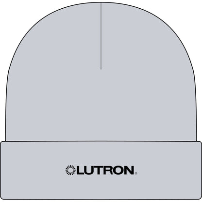 Lutron Logo Cuff Beanie — Branded Knit Winter Hat