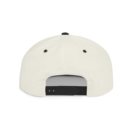 Rack Monkey Embroidered Logo Streetwear Cap -Flat Bill Snapback Hat