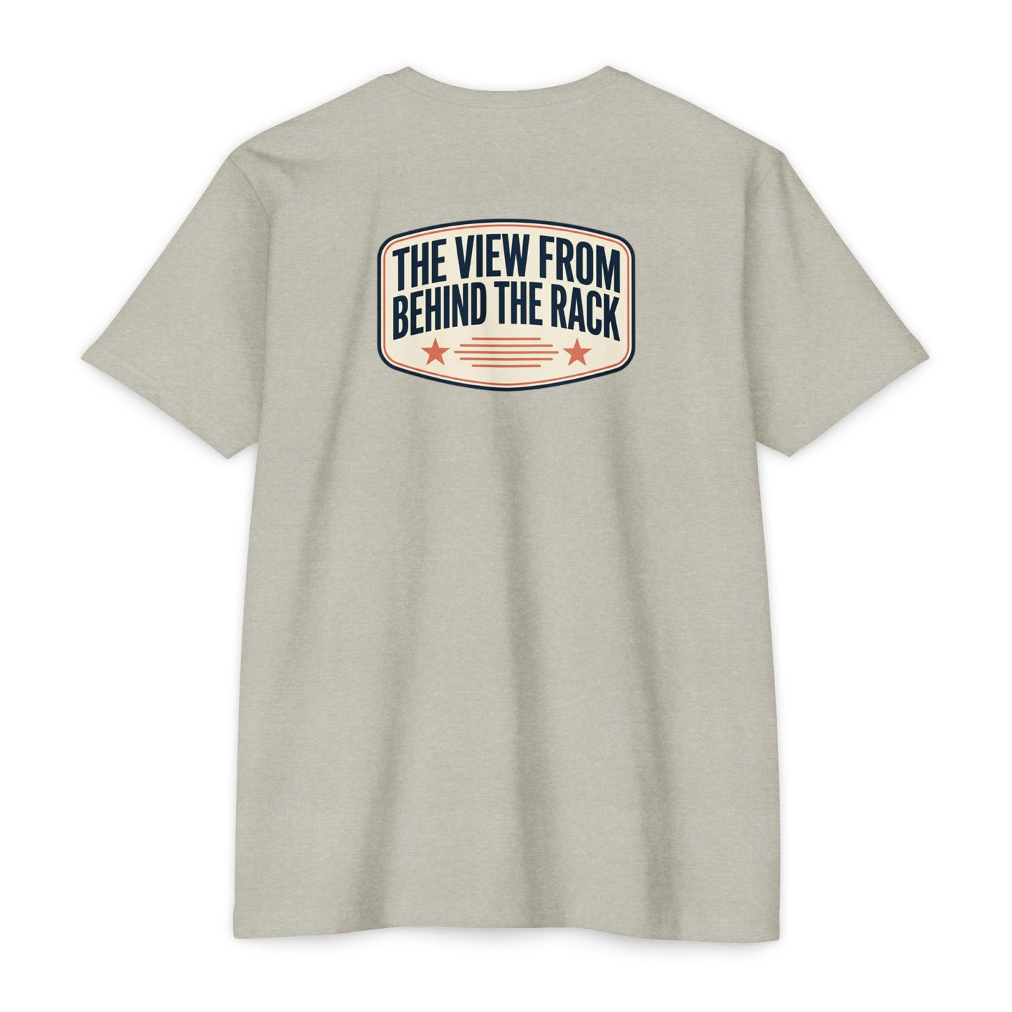 Behind The Rack T‑Shirt — Vintage Racing Crew Tee