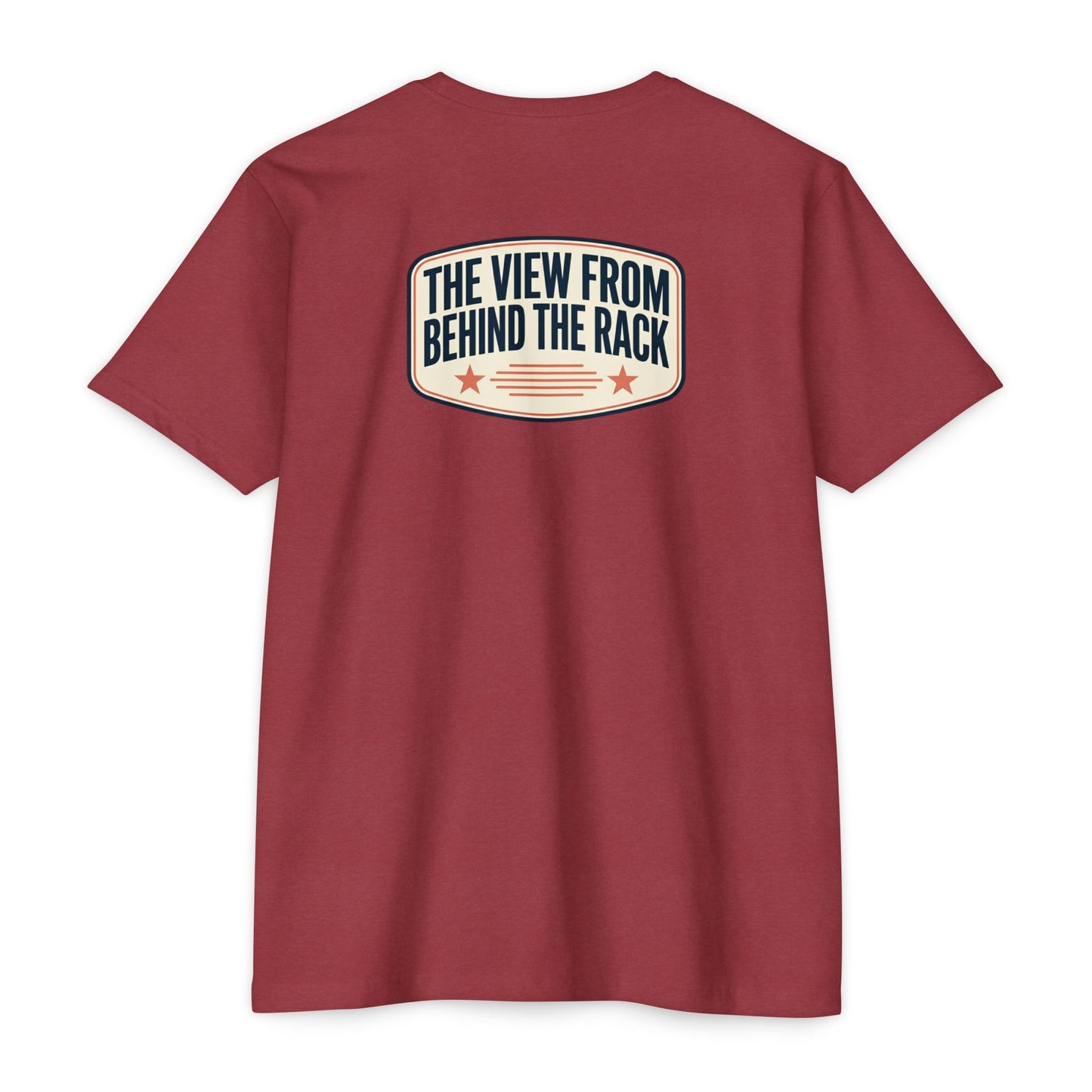 Behind The Rack T‑Shirt — Vintage Racing Crew Tee