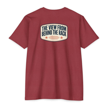 Behind The Rack T‑Shirt — Vintage Racing Crew Tee